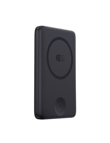 
2 viename išorinė baterija 10000mAh USB-C, skirta „iPhone“, „Apple Watch“, „MagSafe 27W“ su USB-C laidu – juoda
