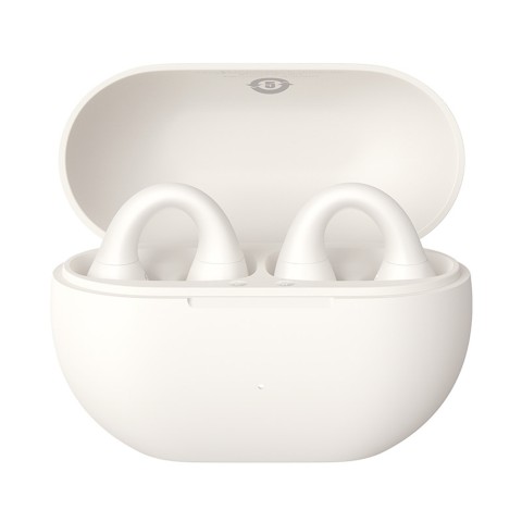 
„Bass 15 Clip OWS“ belaidės ausinės su USB-C laidu – baltos
