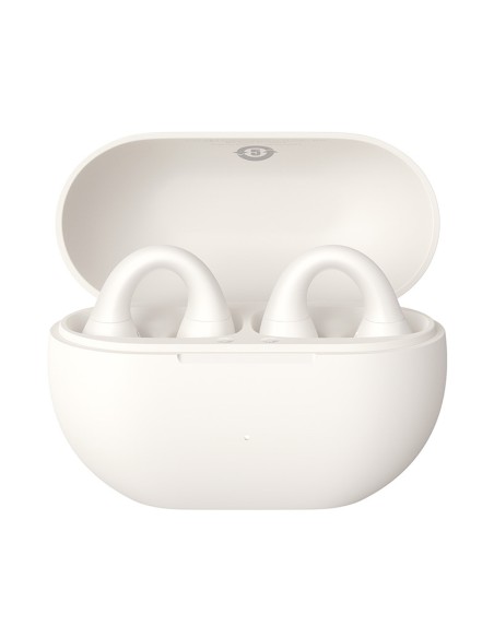 
„Bass 15 Clip OWS“ belaidės ausinės su USB-C laidu – baltos
