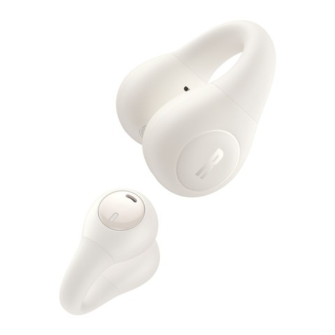 
„Bass 15 Clip OWS“ belaidės ausinės su USB-C laidu – baltos

