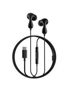 
„Encok CZ20“ USB-C laidinės į ausis įdedamos ausinės – juodos
