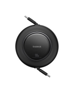 
Ištraukiamas USB-C laidas 100W 2m - juodas

