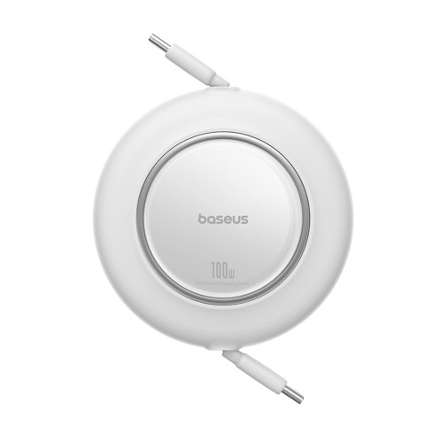 
Ištraukiamas USB-C laidas 100W 2m – baltas
