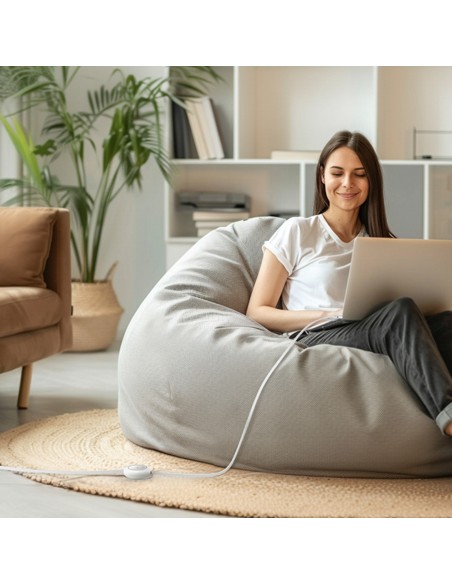 
Ištraukiamas USB-C laidas 100W 2m – baltas
