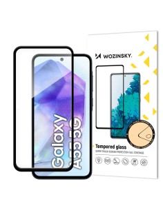 
Grūdinto stiklo „Full Glue“ dėklas „Samsung Galaxy A55“ su juodu rėmeliu

