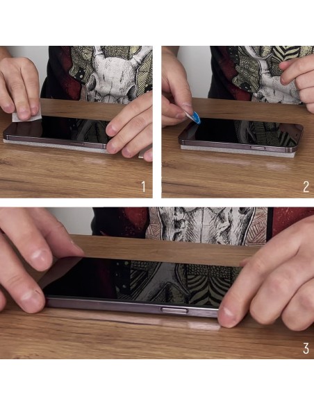 
Grūdinto stiklo „Full Glue“ dėklas „Samsung Galaxy A55“ su juodu rėmeliu
