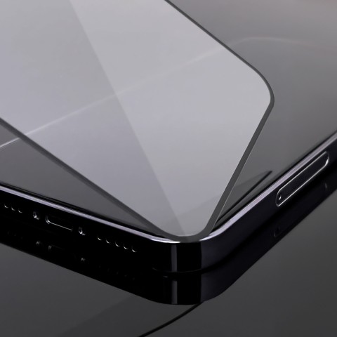 
Grūdintas stiklas Xiaomi POCO C65/ Redmi 13C su juodu rėmeliu, pilnai klijuojamas
