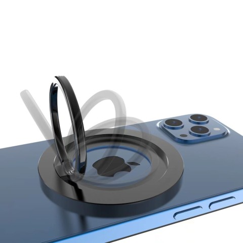 
MMR100 MagSafe magnetinis žiedinis telefono laikiklis – pilkas
