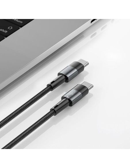 
USB-C UltraBoost PD 100W 5A 0,25 m kabelis – pilkas
