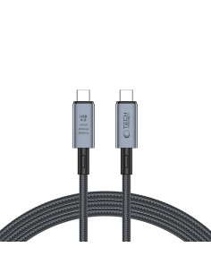 
USB-C PD 240W 8K 40Gbps 2m kabelis – pilkas
