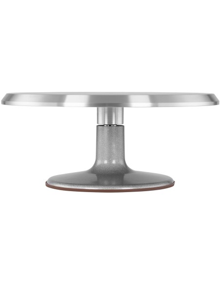Tortų stovas tortams tortams tortų stovas besisukantis aliuminio sk. 31 cm Tortų stovas tortams tortams tortų stovas besisukantis aliuminio sk. 31 cm