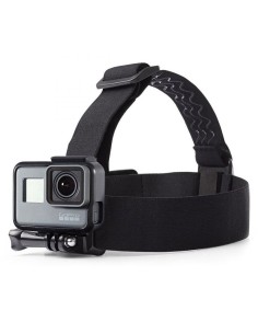 
Galvos juosta GoPro DJI GA100 veiksmo kameros tvirtinimui prie galvos - juoda
