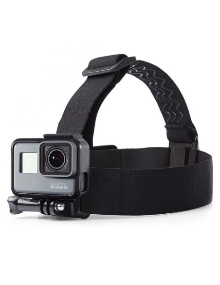 
Galvos juosta GoPro DJI GA100 veiksmo kameros tvirtinimui prie galvos - juoda
