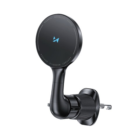 
Automobilinis laikiklis su indukciniu telefono įkrovikliu, skirtas „Qi MagSafe 15W“ tinklui
