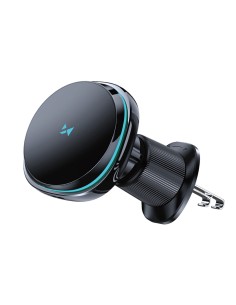 
Automobilinis laikiklis su indukciniu įkrovikliu ir telefono ventiliatoriumi oro išleidimo angai „Qi MagSafe 15W“
