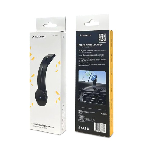 
Magnetinis automobilio laikiklis su indukciniu telefono įkrovikliu kabinai 15W „MagSafe“
