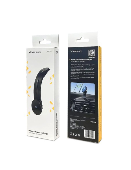 
Magnetinis automobilio laikiklis su indukciniu telefono įkrovikliu kabinai 15W „MagSafe“
