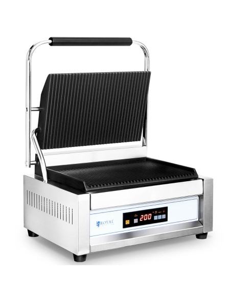 Elektroniniu būdu valdomos griovelinės kontaktinės grotelės 34 x 23 cm 2200 W