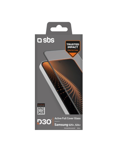 
Grūdintas stiklas, skirtas „Samsung Galaxy S25+“ / „S24+“ su grūdinto stiklo D3O rėmeliu

