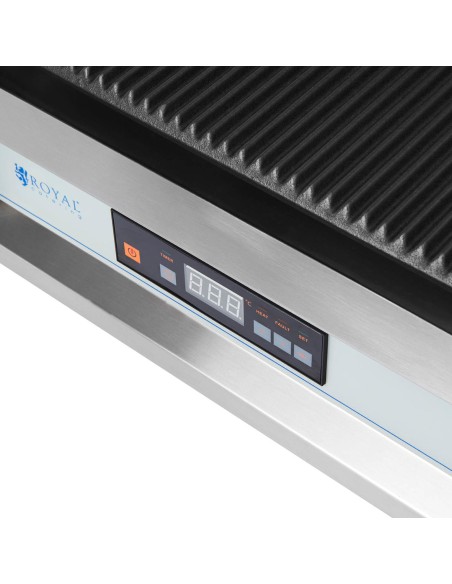 Elektroniniu būdu valdomos griovelinės kontaktinės grotelės 34 x 23 cm 2200 W