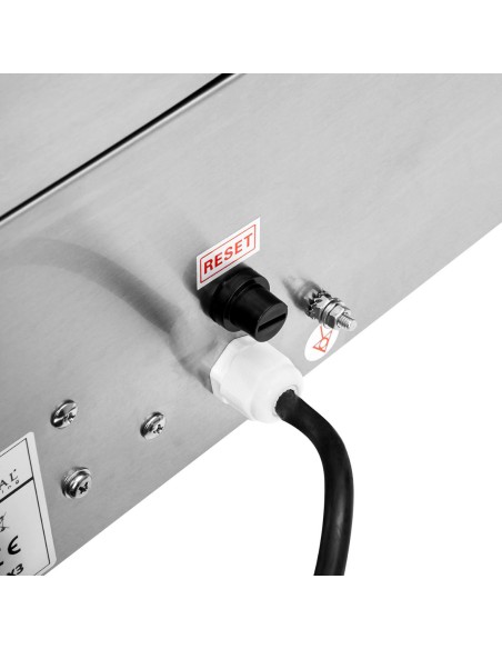 Elektroniniu būdu valdomos griovelinės kontaktinės grotelės 34 x 23 cm 2200 W