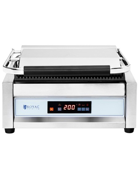 Elektroniniu būdu valdomos griovelinės kontaktinės grotelės 34 x 23 cm 2200 W