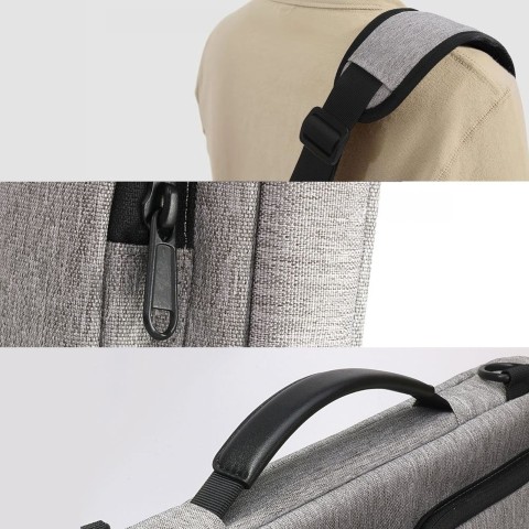 
„Defender Bag“ dėklas 15–16 colių nešiojamajam kompiuteriui – pilkas
