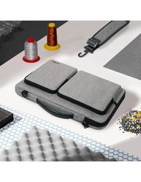 
„Defender Bag“ dėklas 15–16 colių nešiojamajam kompiuteriui – pilkas
