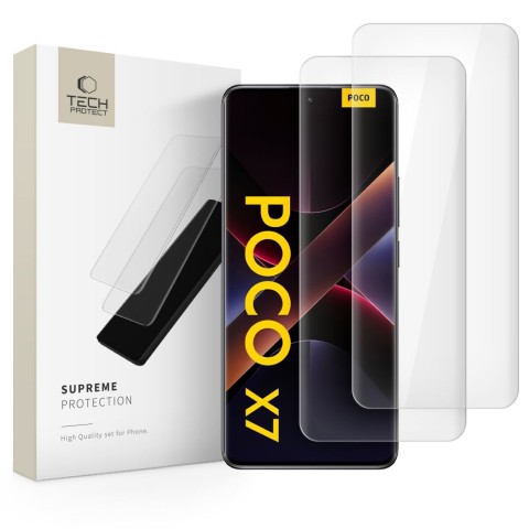 
Grūdintas stiklas Xiaomi Redmi Note 14 PRO / 14 PRO+ 5G / Poco X7 5G telefonui
