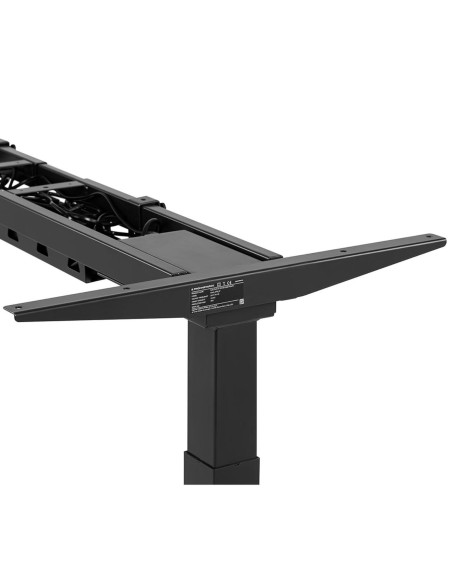 Rėmas elektrinis stalo rėmas su aukščio reguliavimu 62-128 cm maks.125 kg Rėmas elektrinis stalo rėmas su aukščio reguliavimu 62-128 cm maks.125 kg