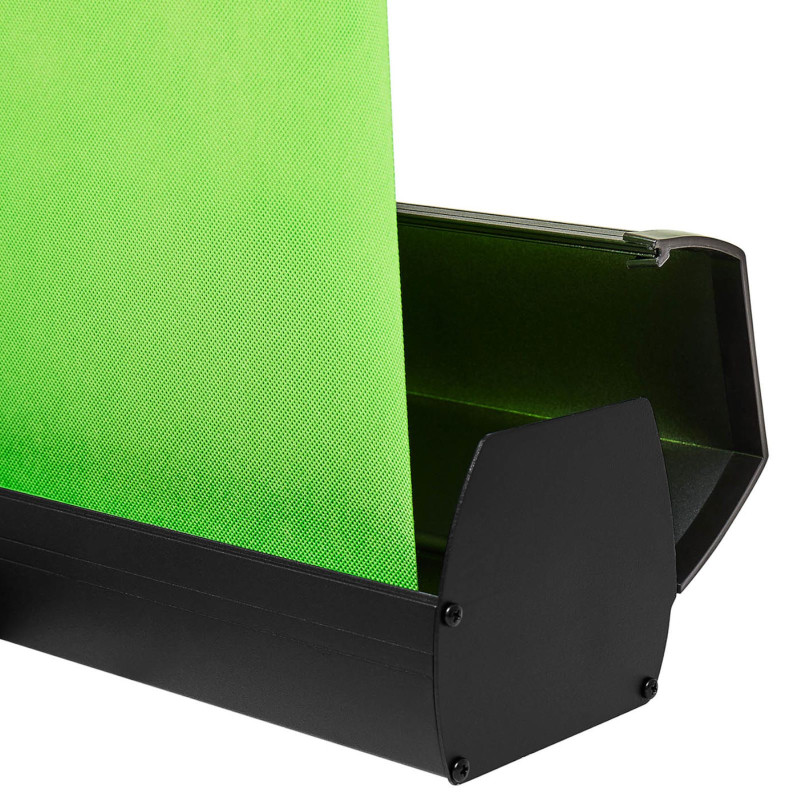 Fotografinis fonas GREEN SCREEN nešiojamos išskleidžiamos grindys 144x199 cm