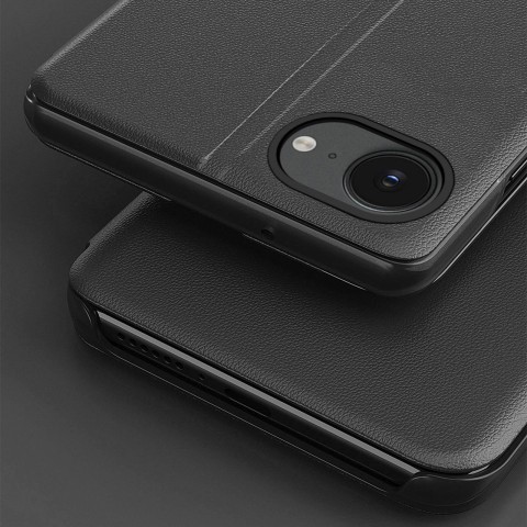 
Eko odos dėklas su atverčiamu stovu, skirtas „iPhone 16e“ – juodas

