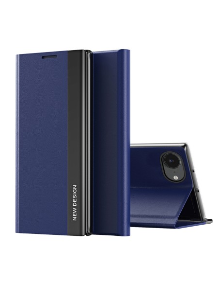
„iPhone 16e Sleep Case Pro“ su atlenkiamu stovu – mėlynas
