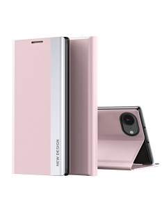 
„iPhone 16e Sleep Case Pro“ su atverčiamu stovu – rožinis
