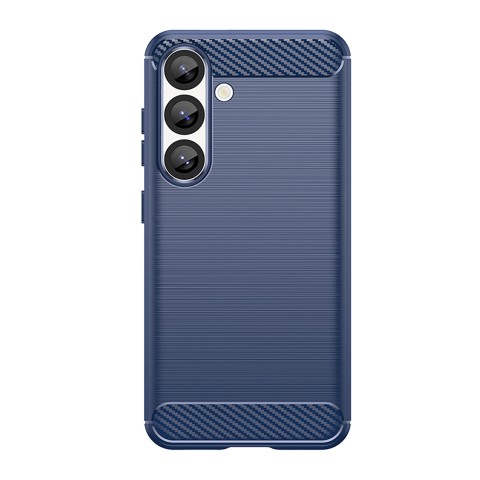 
Silikoninis „iPhone 16e“ galinis dėklas su anglies pluošto danga – mėlynas
