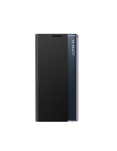 
Naujas miego dėklas, skirtas „Samsung Galaxy S25 Edge“ su atlenkiamu stovu – juodas

