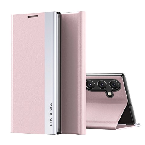 
„Samsung Galaxy S25 Edge Sleep Case Pro“ su atlenkiamu stovu – rožinis
