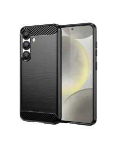 
Silikoninis dėklas, skirtas „Samsung Galaxy S25 Edge Carbon“ dėklui - juodas

