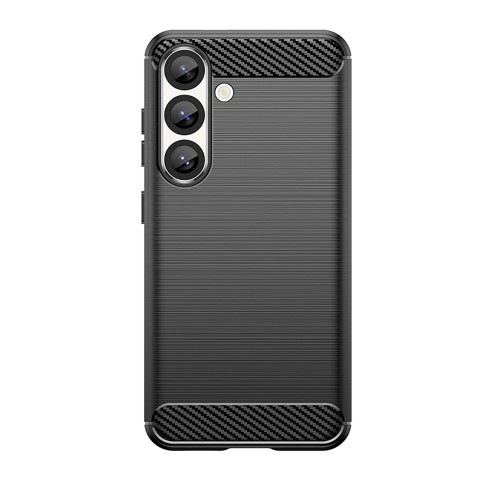 
Silikoninis dėklas, skirtas „Samsung Galaxy S25 Edge Carbon“ dėklui - juodas

