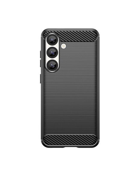 
Silikoninis dėklas, skirtas „Samsung Galaxy S25 Edge Carbon“ dėklui - juodas
