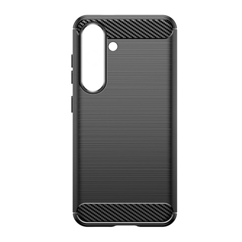 
Silikoninis dėklas, skirtas „Samsung Galaxy S25 Edge Carbon“ dėklui - juodas
