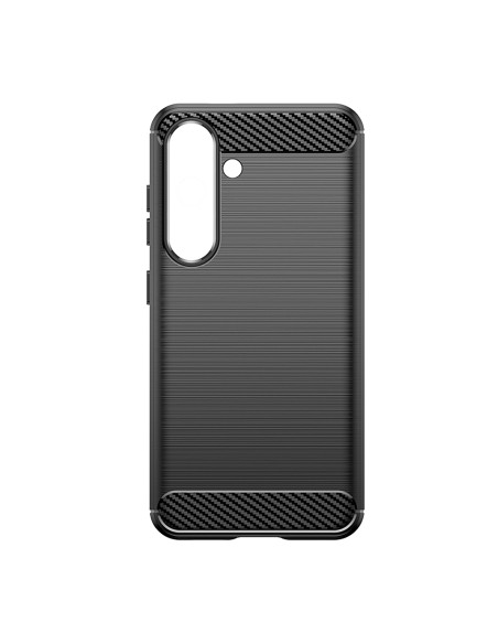 
Silikoninis dėklas, skirtas „Samsung Galaxy S25 Edge Carbon“ dėklui - juodas
