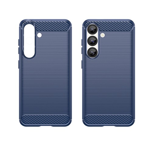 
Silikoninis dėklas, skirtas „Samsung Galaxy S25 Edge Carbon“ dėklui – mėlynas
