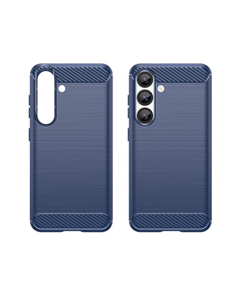 
Silikoninis dėklas, skirtas „Samsung Galaxy S25 Edge Carbon“ dėklui – mėlynas
