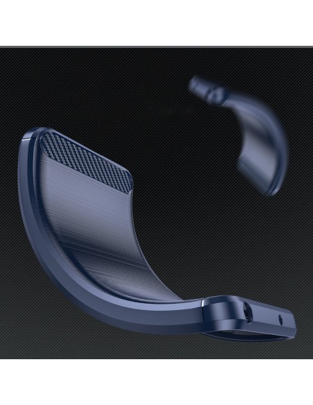 
Silikoninis dėklas, skirtas „Samsung Galaxy S25 Edge Carbon“ dėklui – mėlynas
