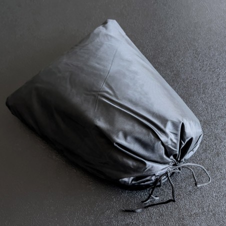 Uždangalas brezentinis grotelių dangtis dviratis variklis sodo baldai XXL juodi