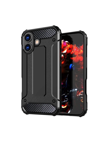 
„iPhone 17 Hybrid Armor“ dėklas – juodas
