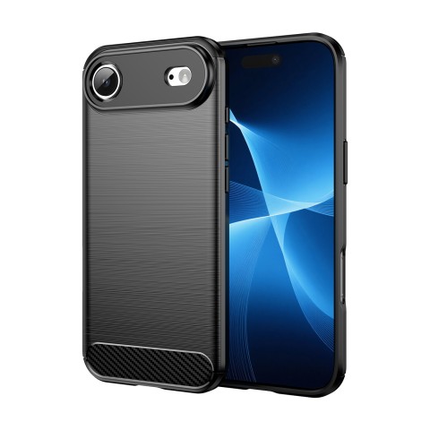 
iPhone 17 Air Carbon galinis dangtelis – juodas
