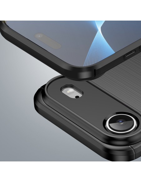 
iPhone 17 Air Carbon galinis dangtelis – juodas
