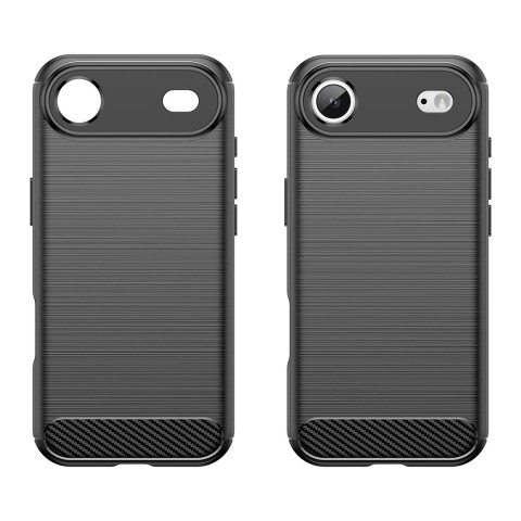 
iPhone 17 Air Carbon galinis dangtelis – juodas
